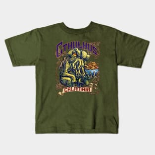 Cthulhu's Calamari Kids T-Shirt